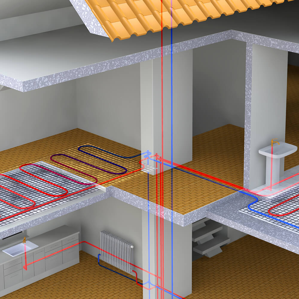 Montaj incalzire in pardoseala